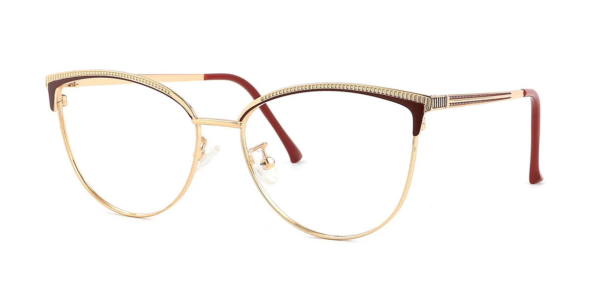 Red Cateye Unique Gorgeous  Eyeglasses | WhereLight