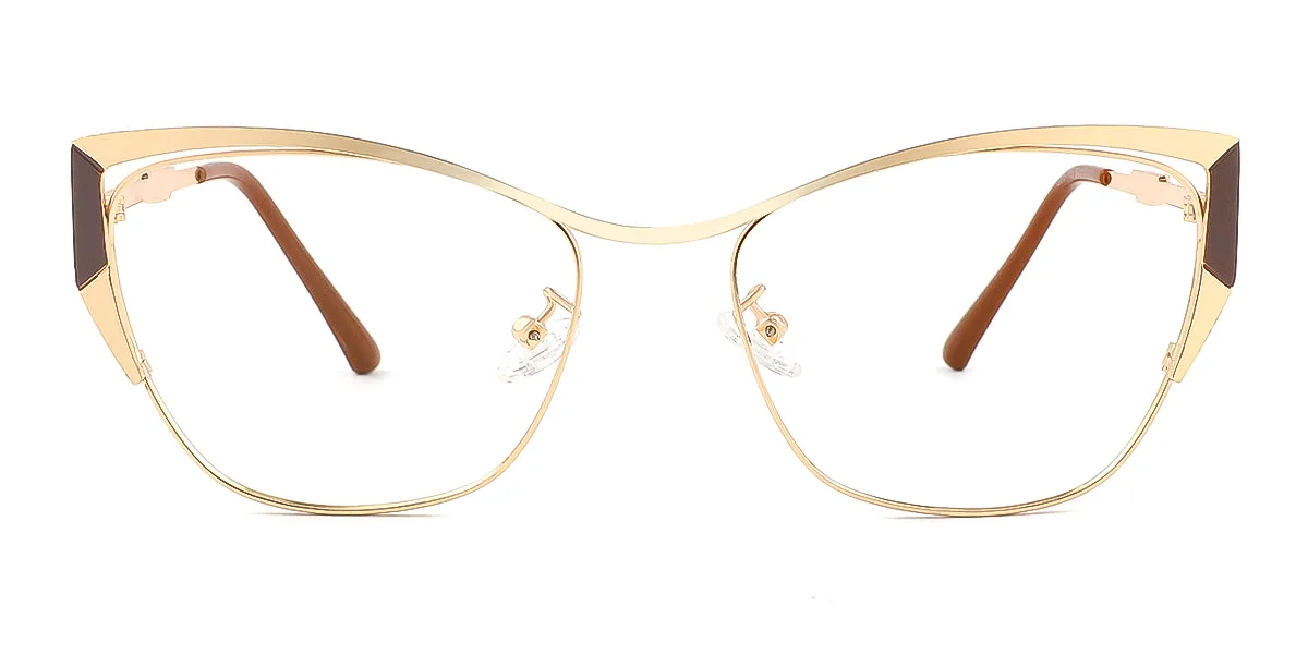 Brown Cateye Unique Gorgeous  Eyeglasses | WhereLight
