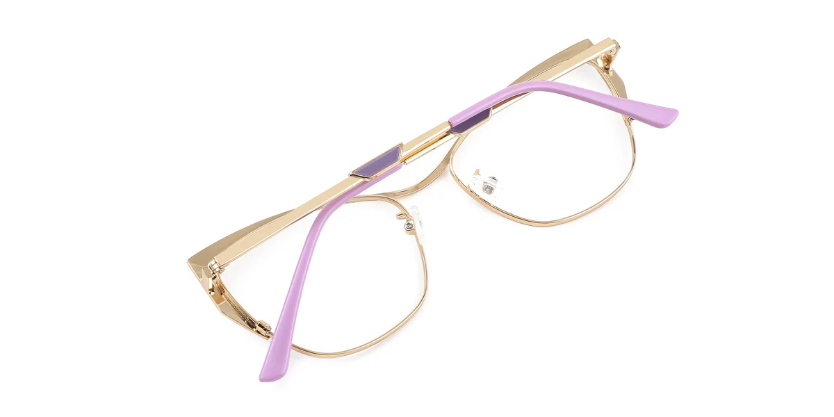 Purple Cateye Unique Gorgeous  Eyeglasses | WhereLight