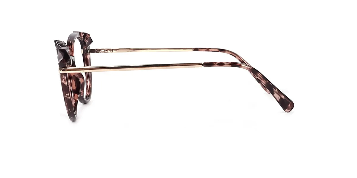 Tortoiseshell Cateye Unique Spring Hinges Eyeglasses | WhereLight
