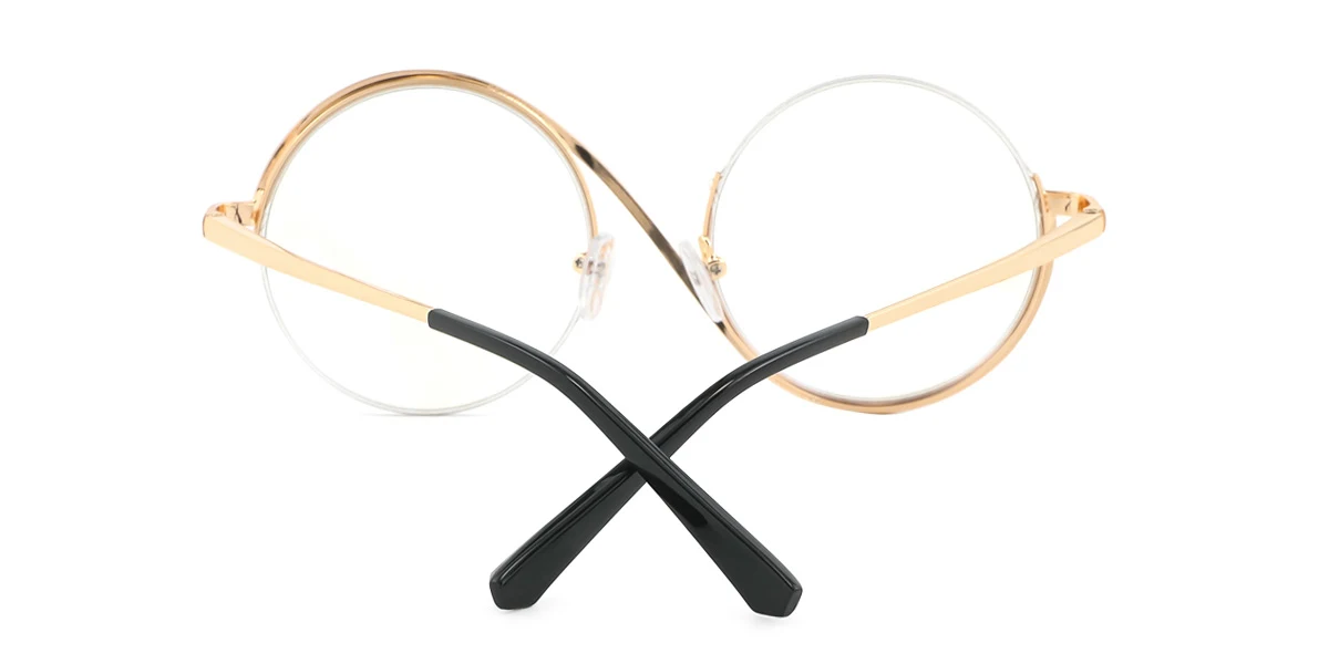 Black Round Unique Gorgeous  Eyeglasses | WhereLight