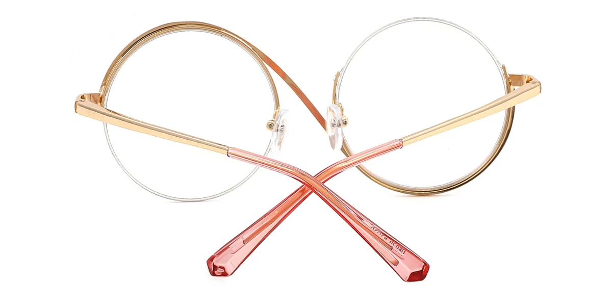Pink Round Unique Gorgeous  Eyeglasses | WhereLight
