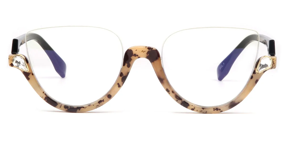 Other Cateye Unique Gorgeous Rhinestone Custom Engraving Eyeglasses | WhereLight