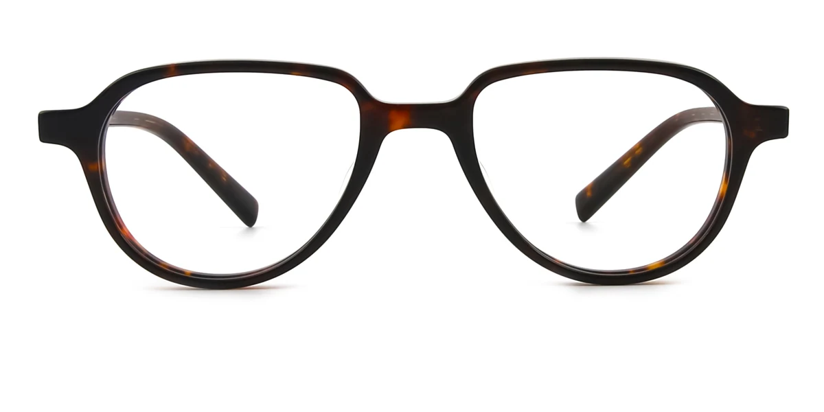 Tortoiseshell Oval Classic  Eyeglasses | WhereLight