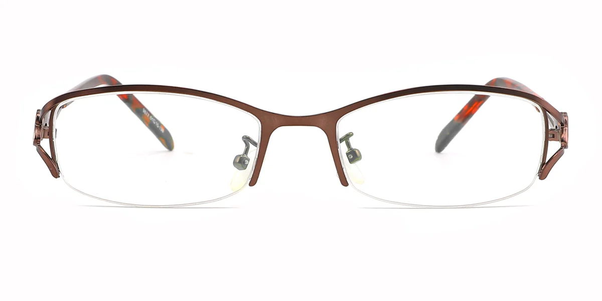 Brown Oval Gorgeous  Eyeglasses | WhereLight