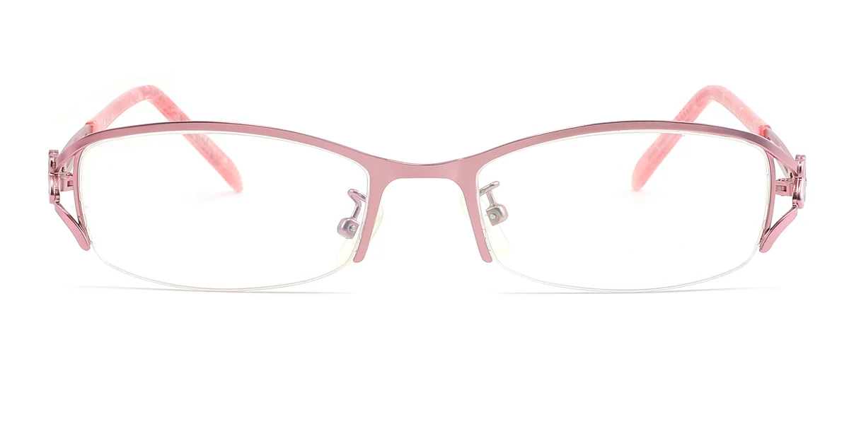 Pink Oval Gorgeous  Eyeglasses | WhereLight