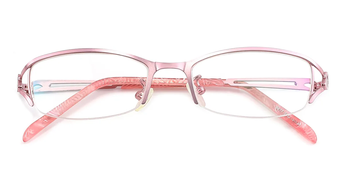 Pink Oval Gorgeous  Eyeglasses | WhereLight