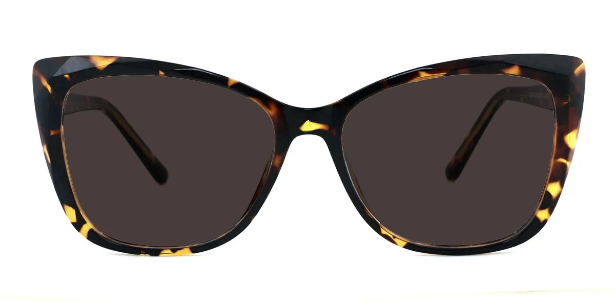 Tortoiseshell Cateye Classic Spring Hinges Custom Engraving Eyeglasses | WhereLight
