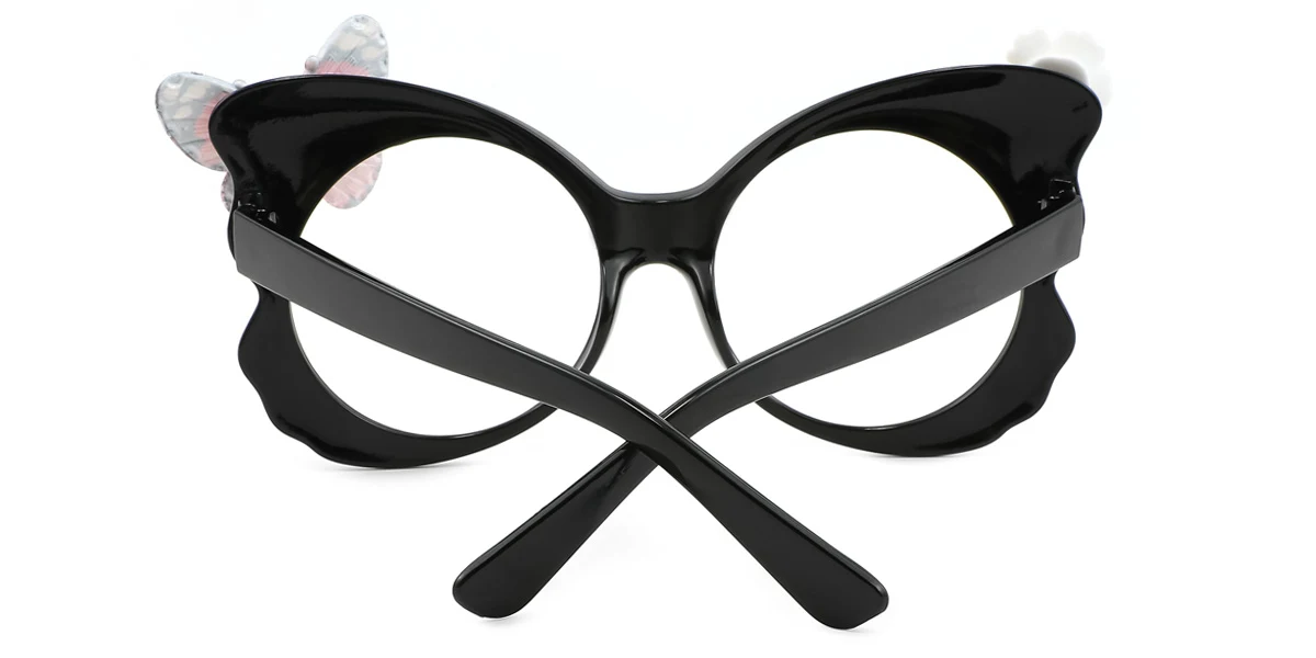 Black Butterfly Unique Gorgeous  Eyeglasses | WhereLight