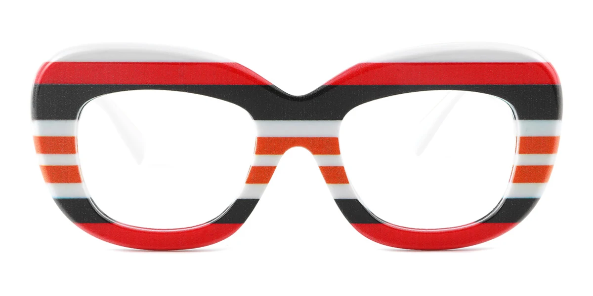 White Oval Gorgeous  Eyeglasses | WhereLight