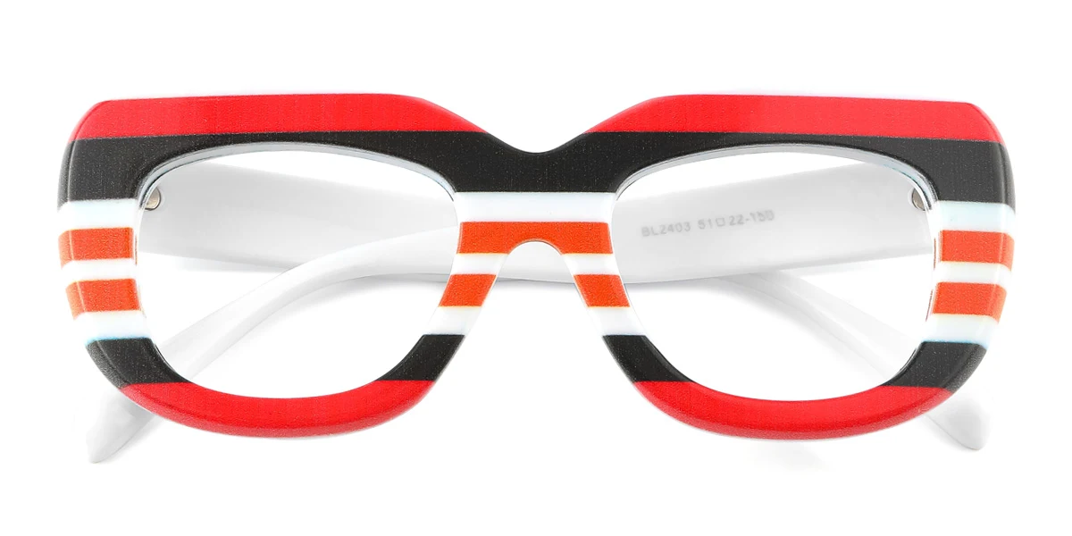 White Oval Gorgeous  Eyeglasses | WhereLight