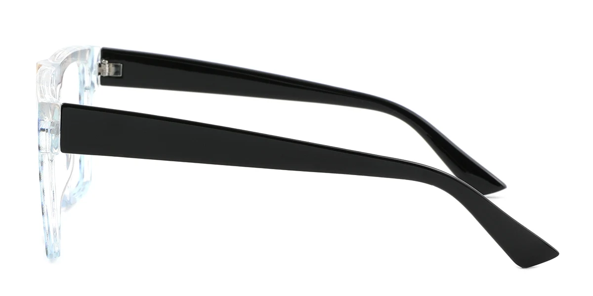 Tortoiseshell Rectangle Aviator Classic Custom Engraving Eyeglasses | WhereLight