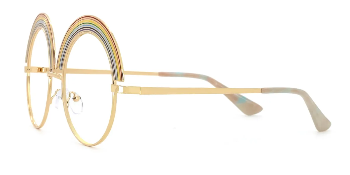Multicolor Round Unique Gorgeous  Eyeglasses | WhereLight