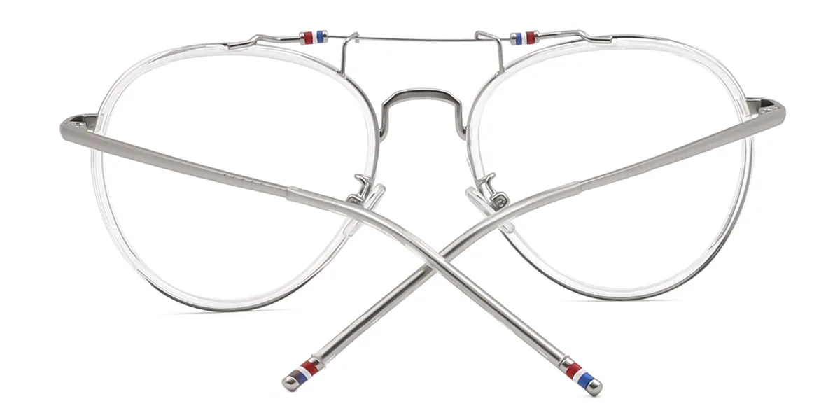 Clear Aviator Unique  Eyeglasses | WhereLight