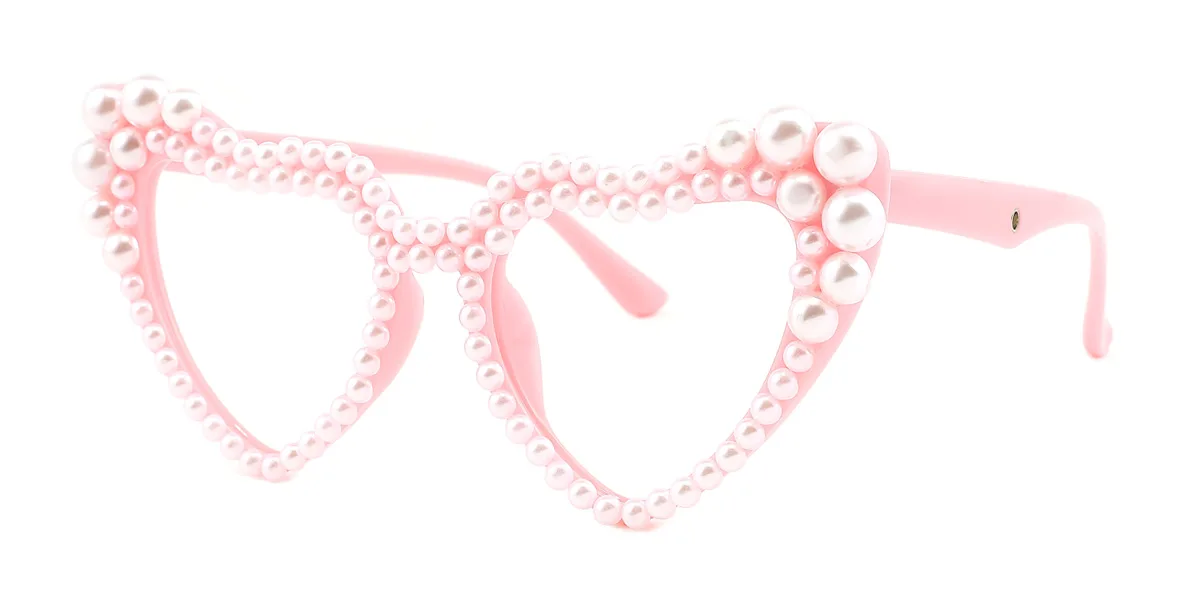 Pink Heart Unique Gorgeous  Eyeglasses | WhereLight