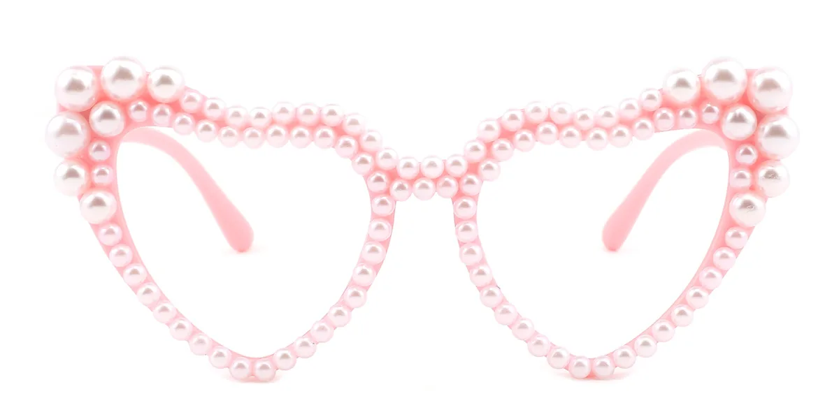 Pink Heart Unique Gorgeous  Eyeglasses | WhereLight