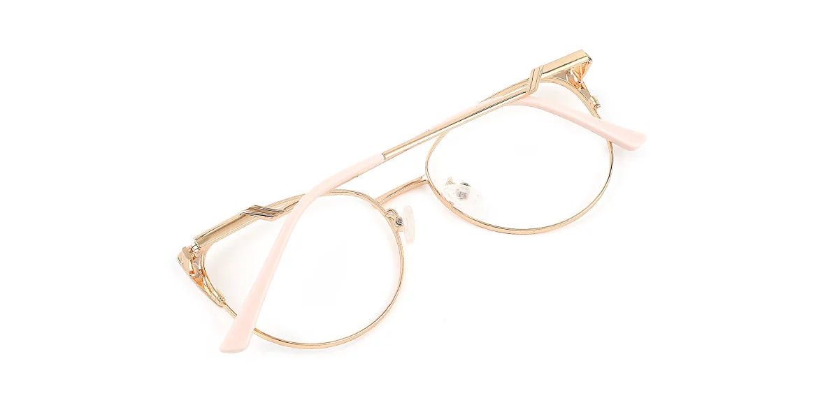 Pink Cateye Unique Gorgeous Rhinestone  Eyeglasses | WhereLight