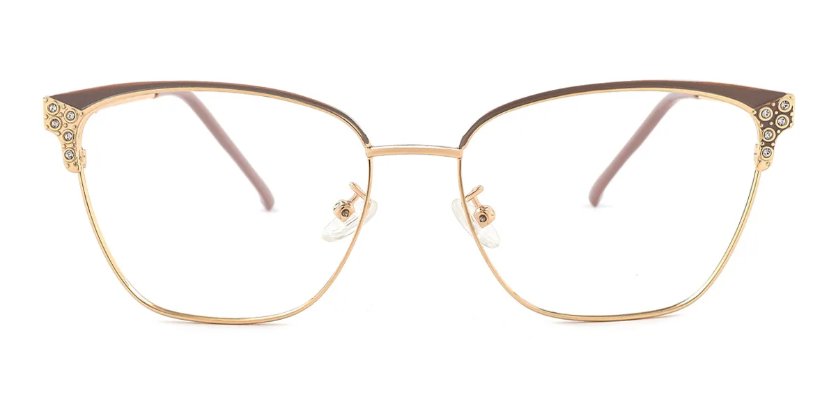 Brown Cateye Unique Gorgeous  Eyeglasses | WhereLight