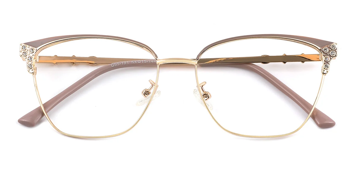 Brown Cateye Unique Gorgeous  Eyeglasses | WhereLight