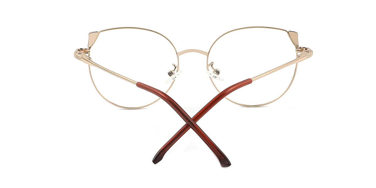 Red Cateye Unique Gorgeous Spring Hinges Eyeglasses | WhereLight