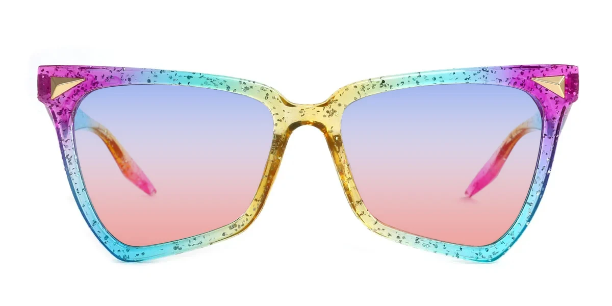 Multicolor Butterfly Unique Custom Engraving Eyeglasses | WhereLight