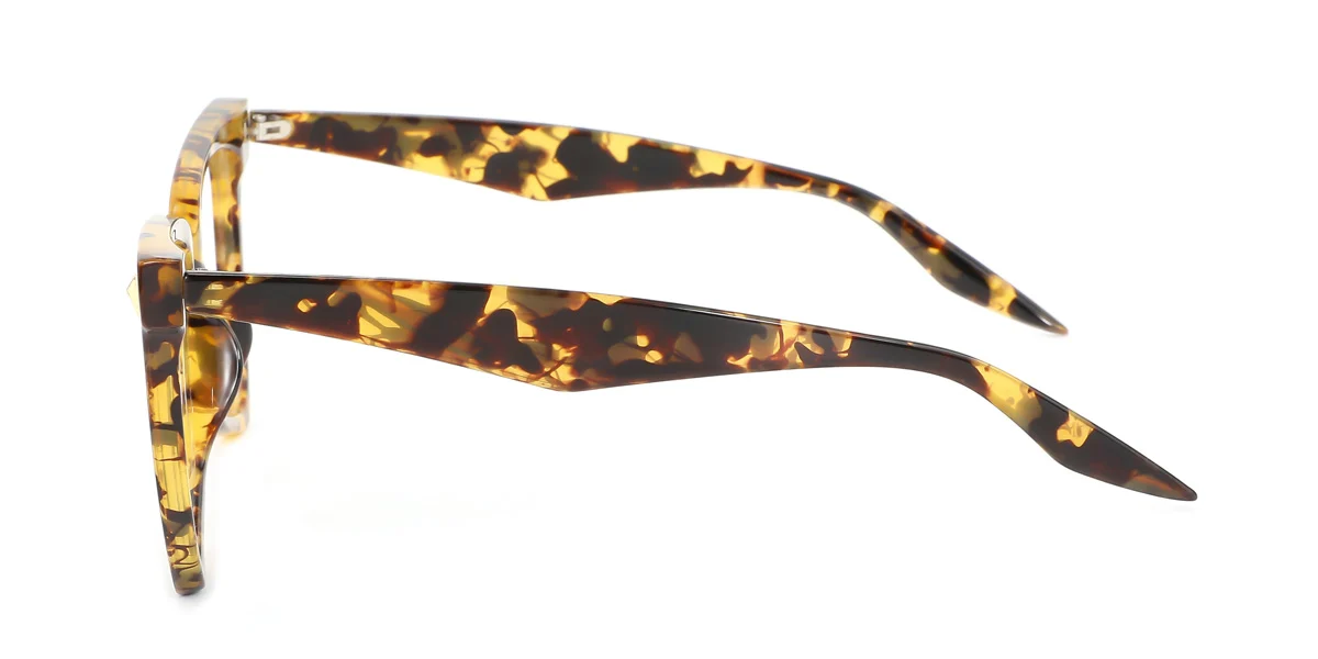 Tortoiseshell Butterfly Unique Custom Engraving Eyeglasses | WhereLight