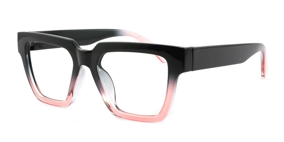 Pink Rectangle Gorgeous  Eyeglasses | WhereLight