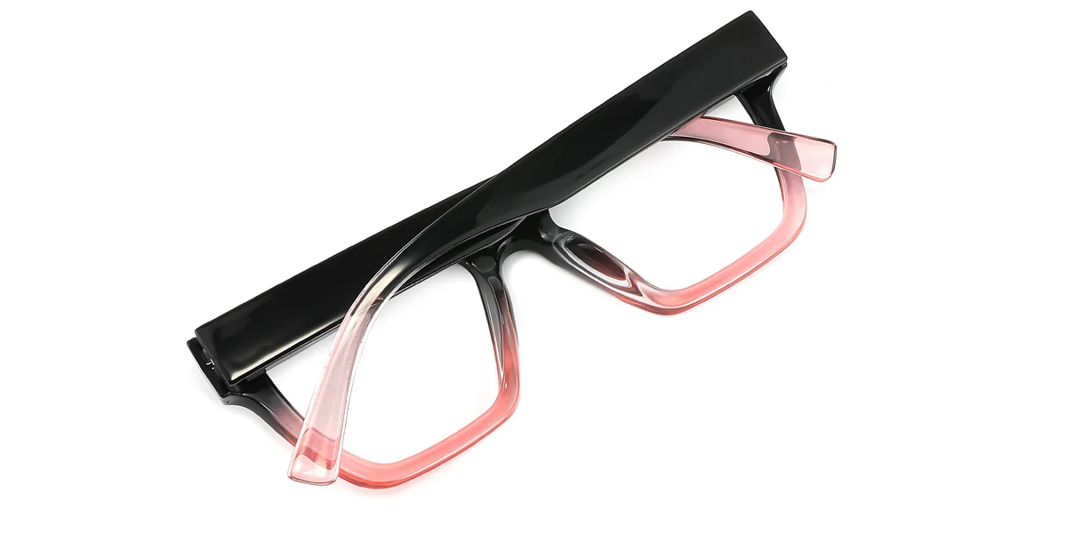 Pink Rectangle Gorgeous  Eyeglasses | WhereLight