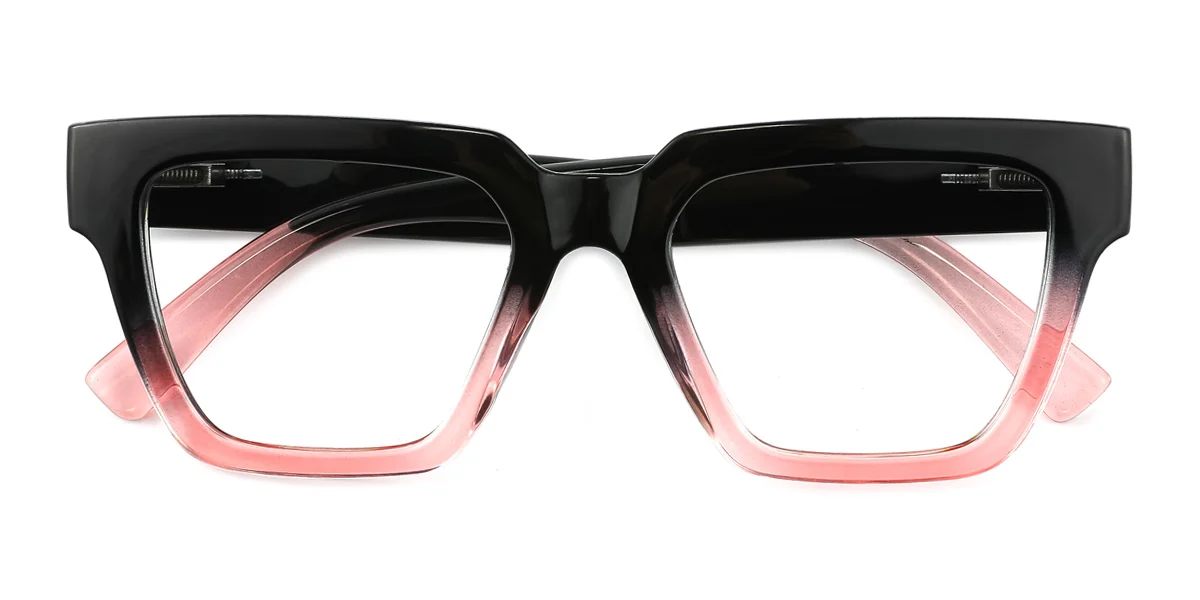 Pink Rectangle Gorgeous  Eyeglasses | WhereLight