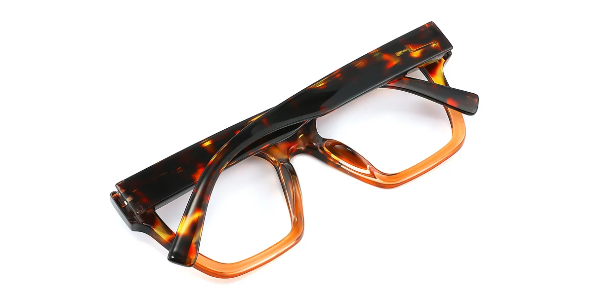 Tortoiseshell Rectangle Gorgeous  Eyeglasses | WhereLight