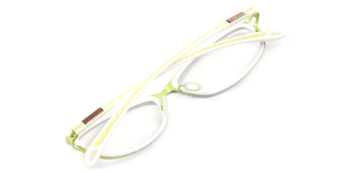 White Oval Classic  Eyeglasses | WhereLight