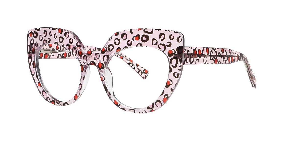 Pink-ip Cateye Unique  Eyeglasses | WhereLight