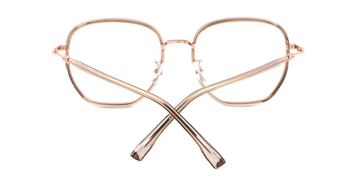 Brown Oval Unique Gorgeous  Eyeglasses | WhereLight