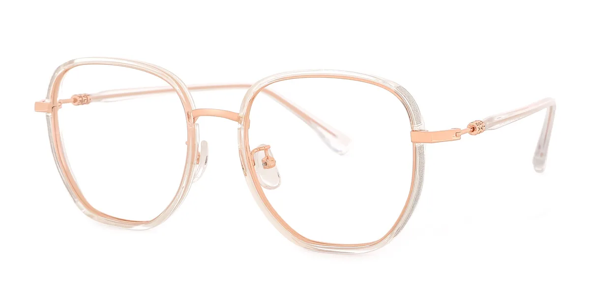 Clear Oval Unique Gorgeous  Eyeglasses | WhereLight