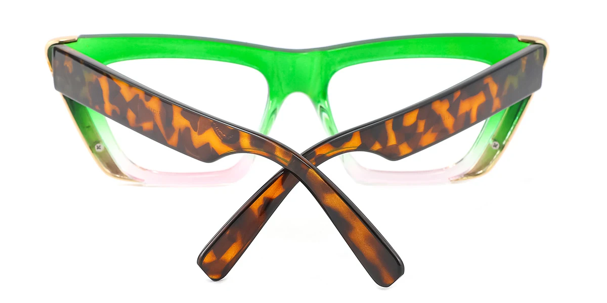 Green Cateye Unique Gorgeous  Eyeglasses | WhereLight