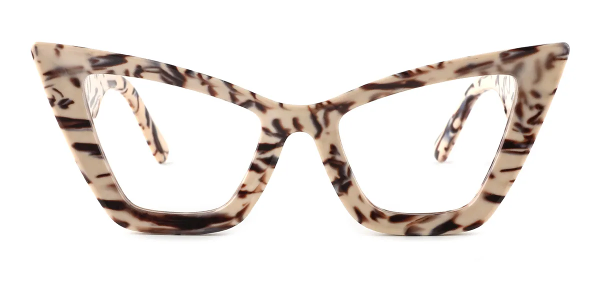 Floral Cateye Gorgeous Custom Engraving Eyeglasses | WhereLight