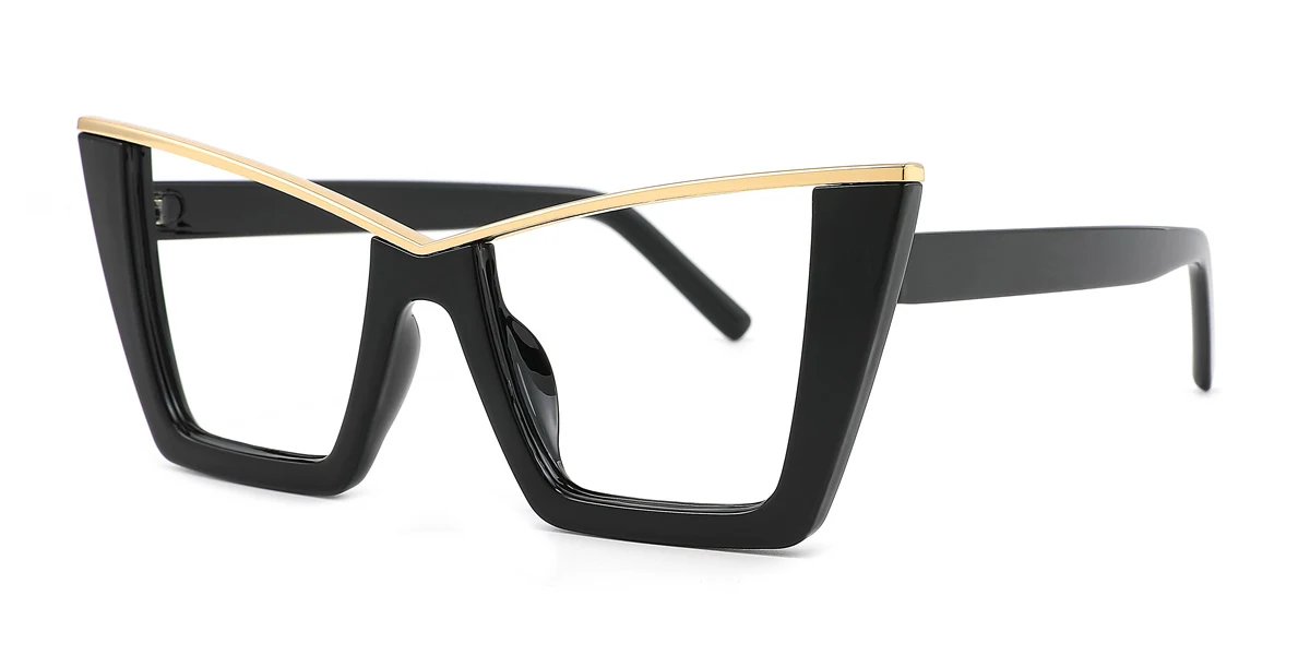 Black Cateye Gorgeous Business  Eyeglasses | WhereLight