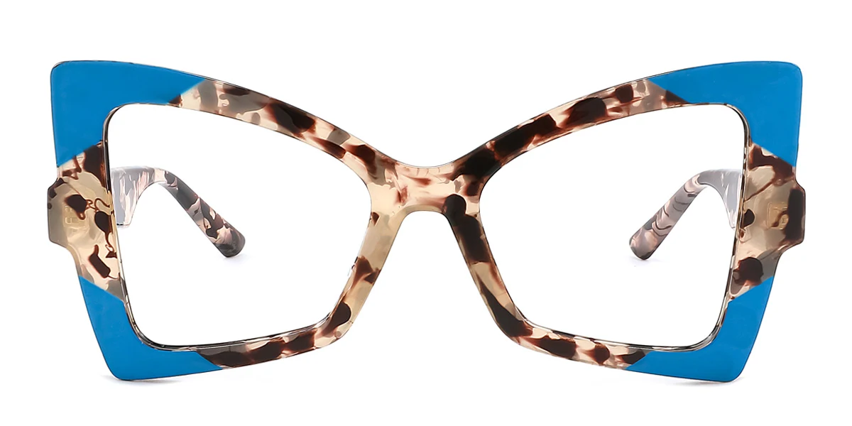 Blue Butterfly Gorgeous Custom Engraving Eyeglasses | WhereLight