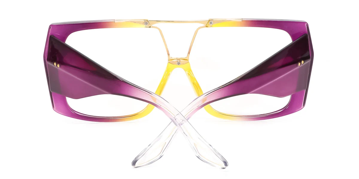 Purple Irregular Gorgeous  Eyeglasses | WhereLight