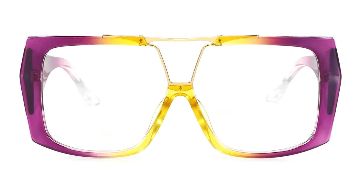 Purple Irregular Gorgeous  Eyeglasses | WhereLight