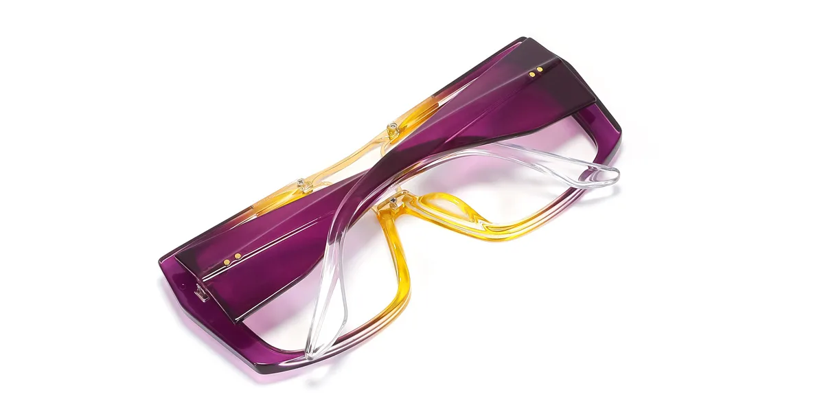 Purple Irregular Gorgeous  Eyeglasses | WhereLight