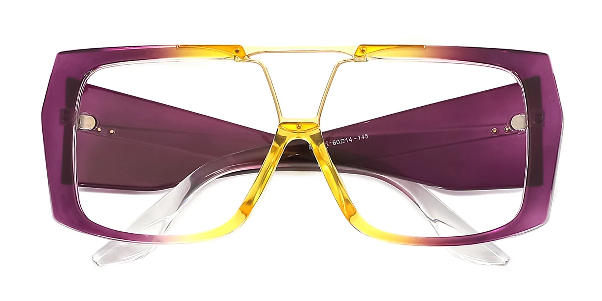 Purple Irregular Gorgeous  Eyeglasses | WhereLight