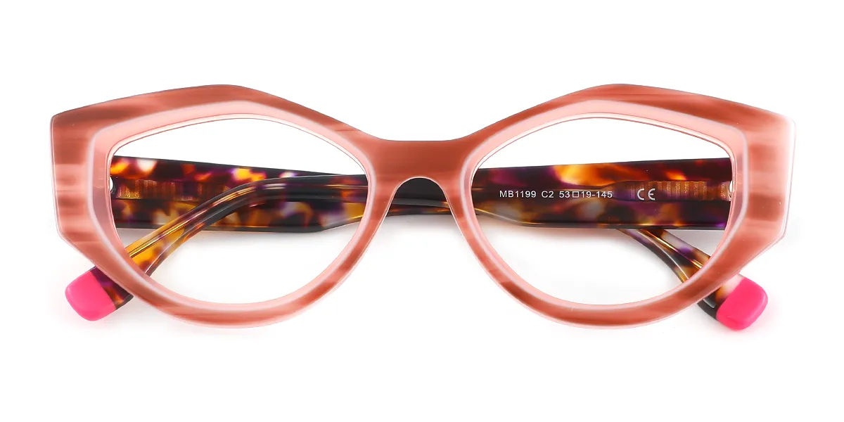 Pink Cateye Gorgeous  Eyeglasses | WhereLight