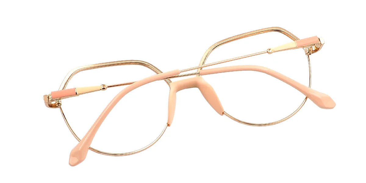 Other Geometric Simple Classic Business Spring Hinges Eyeglasses | WhereLight