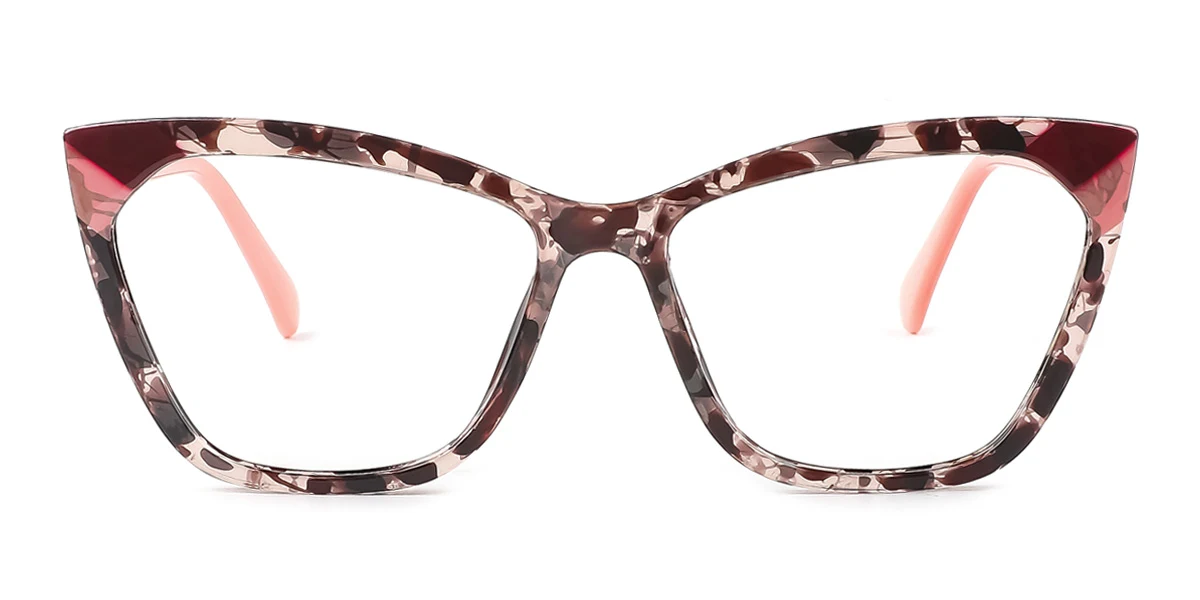 Tortoiseshell Cateye Gorgeous Spring Hinges Custom Engraving Eyeglasses | WhereLight