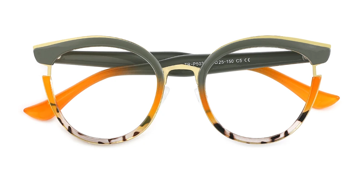 Other Round Oval Unique Custom Engraving Eyeglasses | WhereLight