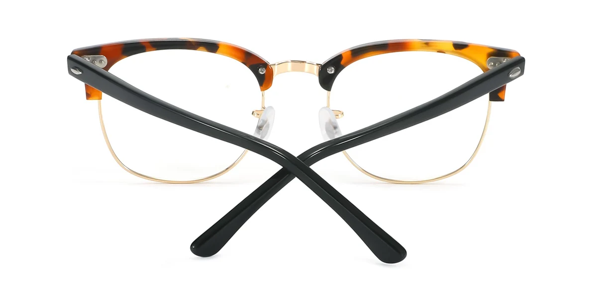 Tortoiseshell Rectangle Gorgeous  Eyeglasses | WhereLight