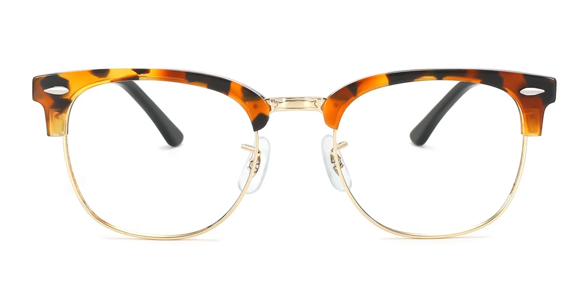 Tortoiseshell Rectangle Gorgeous  Eyeglasses | WhereLight