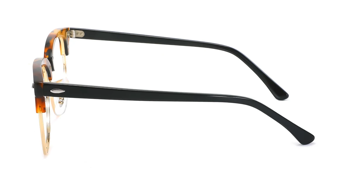 Tortoiseshell Rectangle Gorgeous  Eyeglasses | WhereLight