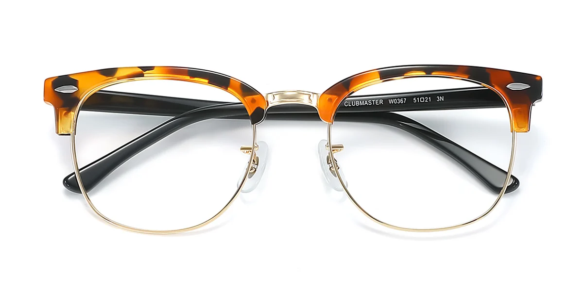 Tortoiseshell Rectangle Gorgeous  Eyeglasses | WhereLight